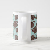 Floral Pattern 13 Extra Grote Beker (Achterkant)