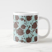Floral Pattern 13 Extra Grote Beker (Rechts)