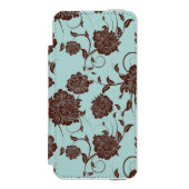 Floral Pattern 13 Incipio iPhone Portemonnee Hoesje (Voorkant Agenda)