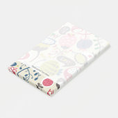 Floral Pattern 14 Post-it® Notes (Schuin)