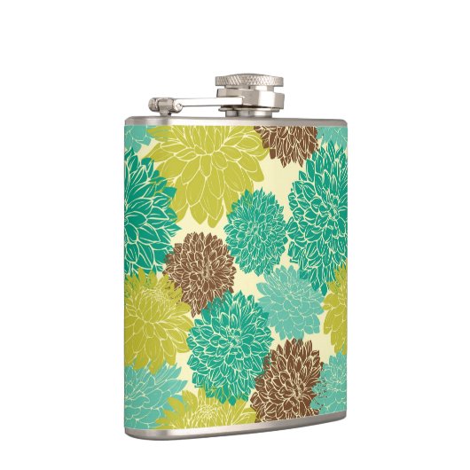 Floral Pattern 2 Heupfles (Rechts)