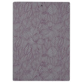 Floral Pattern 2 Klembord (Achterkant)