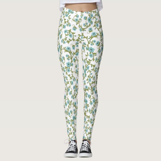 Floral Pattern 2 Leggings (Voorkant)