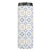 Floral Pattern 3 Thermosbeker (Achterkant)