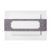 Floral Pattern 3 Uitnodigingen Wikkel (Voorkant Voorbeeld)