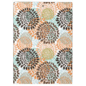 Floral Pattern 4 Klembord (Achterkant)