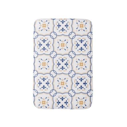 Floral Pattern 5 Badmat (Voorkant Verticaal)