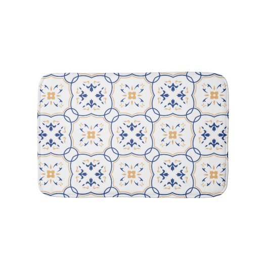 Floral Pattern 5 Badmat (Voorkant)