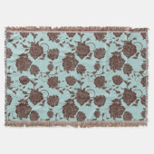 Floral Pattern 5 Deken (Voorkant)