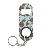 Floral Pattern 5 Mini Flessenopener (Voorkant)