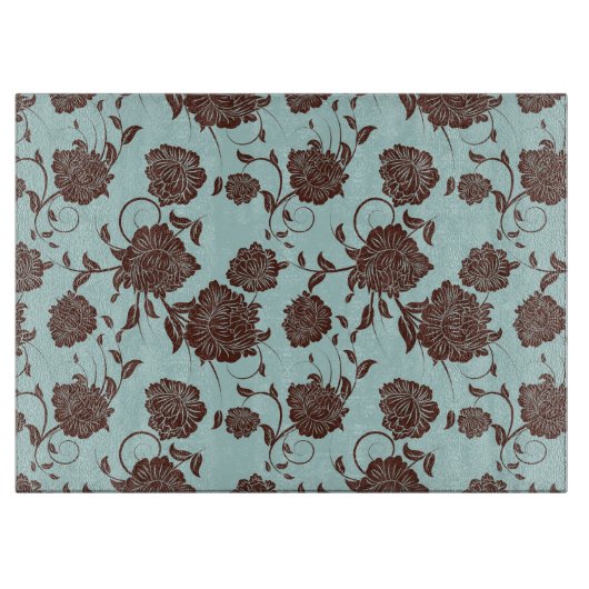 Floral Pattern 5 Snijplank (Voorkant)