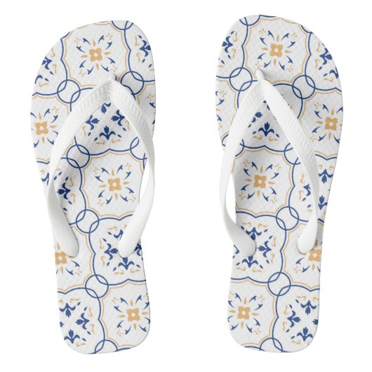 Floral Pattern 6 Teenslippers (Voetbed)