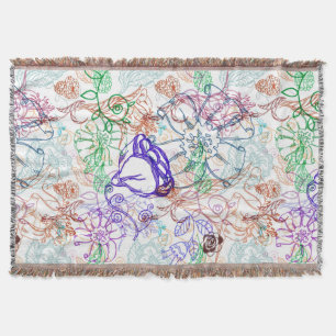 Floral Pattern 7 Deken