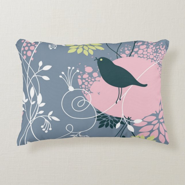 Floral Pattern 9 Accent Kussen (Voorkant)