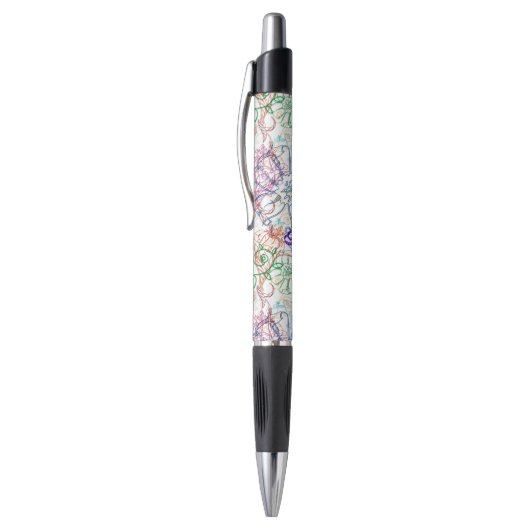 Floral Pattern 9 Pen (Top (Verticaal))