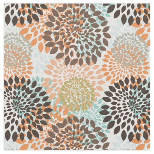 Floral Pattern 9 Stof (Close Up)