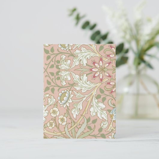 Floral Pattern ART deco  stijl Briefkaart (Staand voorkant)