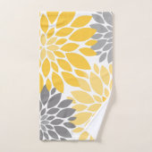 Floral Pattern Bad Handdoek (Handdoek)