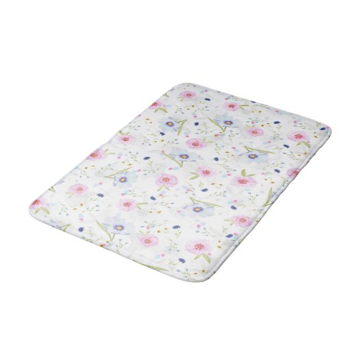  Floral Pattern Badmat (Gekanteld)