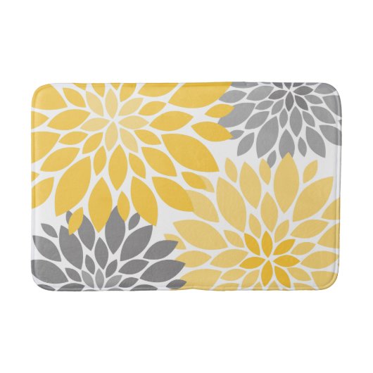 Floral Pattern Badmat (Voorkant)