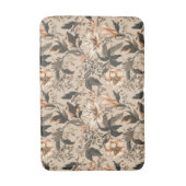 Floral Pattern Bath Mat (Voorkant Verticaal)