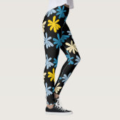 Floral Pattern Big Flowers Leggings (Rechts)