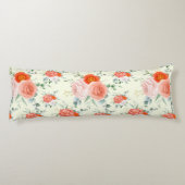 Floral Pattern Body Pillow Lichaamskussen (Achterkant)
