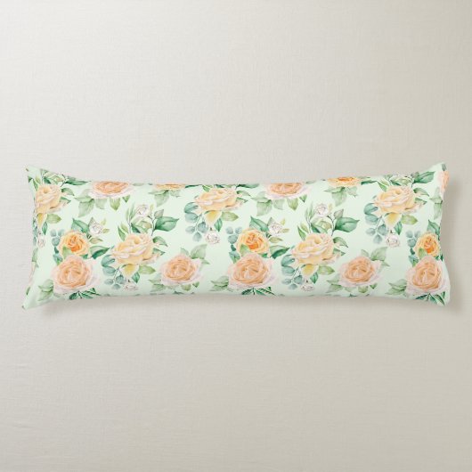 Floral Pattern Body Pillow Lichaamskussen (Voorkant)