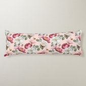 Floral Pattern Body Pillow Lichaamskussen (Voorkant)