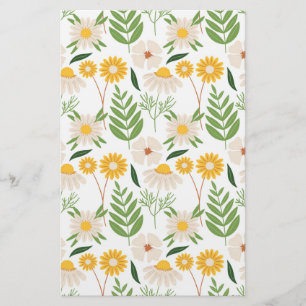Floral Pattern Briefpapier