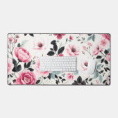 Floral Pattern Bureaumat (Keyboard & Muis)
