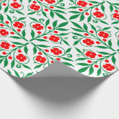 Floral pattern cadeaupapier (Hoek)