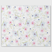 Floral Pattern Cadeaupapier (Vlak)