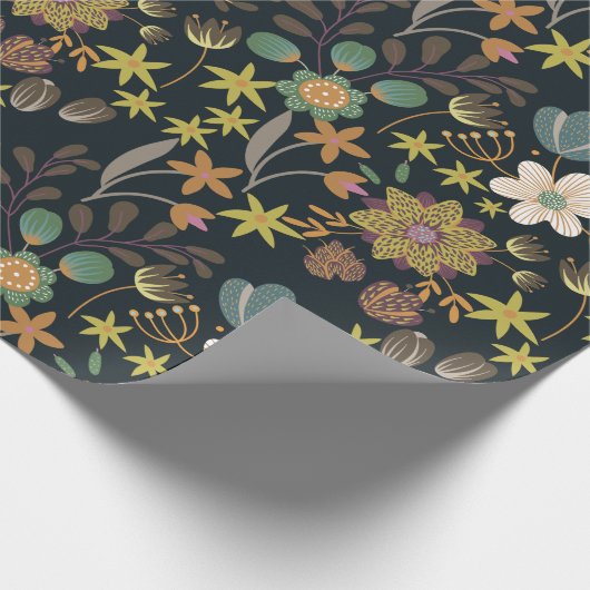  Floral Pattern Cadeaupapier (Hoek)