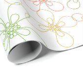 Floral Pattern Cadeaupapier (Rol Hoek)
