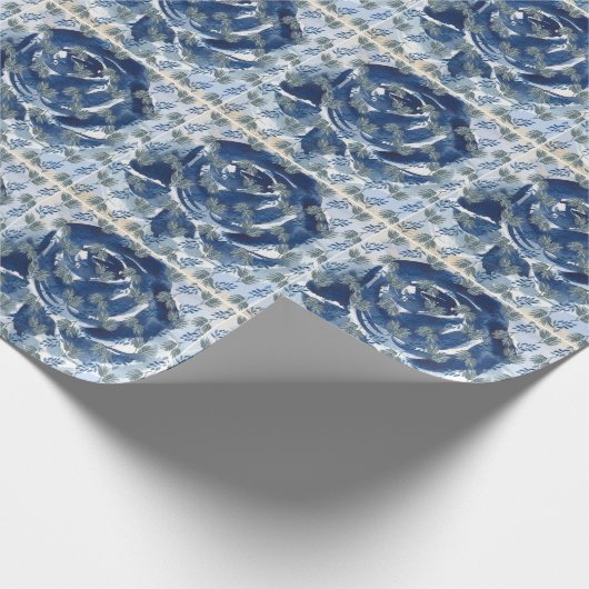 Floral Pattern Cadeaupapier (Hoek)