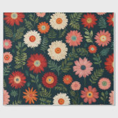 Floral Pattern Cadeaupapier (Vlak)