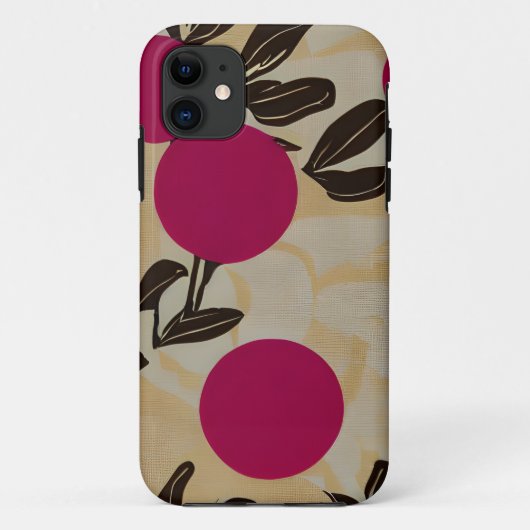 Floral Pattern Case-Mate iPhone Case (Achterkant)