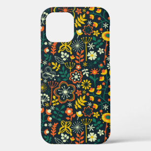 Floral Pattern iPhone 12 Hoesje