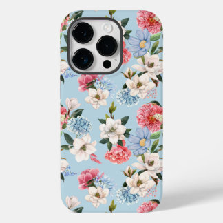  Floral Pattern Case-Mate iPhone 14 Pro Hoesje