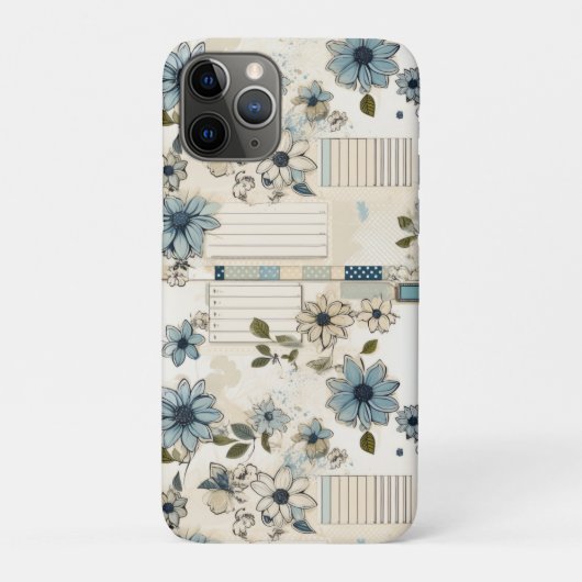 Floral Pattern Case-Mate iPhone Case (Achterkant)