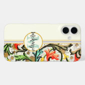 Floral Pattern Case-Mate iPhone Case (Achterkant (horizontaal))