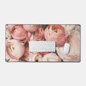 Floral Pattern Desk Mat (Keyboard & Muis)
