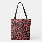 Floral Pattern Draagtas (Achterkant)