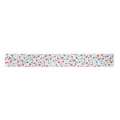 Floral Pattern Elegant Chic Red White Blue Liberty Lint (Voorkant)