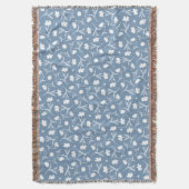 Floral Pattern Elegant Pop Deken (Voorkant Verticaal)