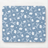 Floral Pattern Elegant Pop Muismat (Voorkant)