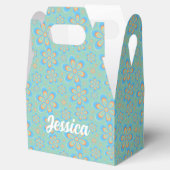 Floral Pattern - Favor Box Bedankdoosjes (Geopend)