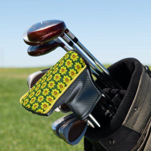 Floral Pattern Golfheadcover (Insitu)