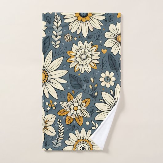  Floral Pattern Handdoek (Handdoek)